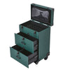 Rolling Makeup Trolley Travel Drawer Hairdressing Nail Box Beauty Salon Suitcase