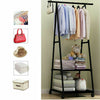 Heavy Duty Clothes Rail Rack Storage Shelf Garment Display Hanging Stand +Wheel