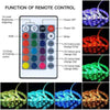 5V 5M LED Strip Lights 5050 RGB Multi Colour USB TV PC Back Mood Lighting+Remot