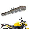 Universal stainless steel 38-51mm Motorcycle GP Slip-On Exhaust Muffler Silencer