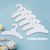 18 Inch Doll Closet Wardrobe Wooden Dolls Furniture With 6 Doll Clothes Hangers