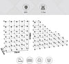 16/20/24 CUBE UNIT INTERLOCKING SHOE STORAGE ORGANIZER RACK DISPLAY STAND BOXES