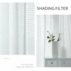 1/2X Rod Pocket Sheer Curtain Organza Voile Curtain Window Drape 4 Sizes 3Colors