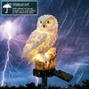 LED Solar Powered Garden Lights Owl Animal Rabbit Lawn Ornament Waterproof Lamp