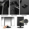 22 LED Tri Folding Touch Makeup Mirror Tabletop Cosmetic Vanity LED Light Mirror