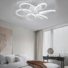 Modern LED Lamp Flower Design White Ceiling Light Chandelier Lights Living Room