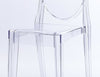 Clear Ghost Victoria Dining & Vanity Dressing Room Chair Transparent Modern