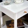 Telephone Bedside Table Cabinet Nightstand Side End Drawer Shelf Storage Bedroom