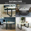2 PCS Industrial Metal Table Legs Steel Dining Bench Coffee Desk Furniture Stand