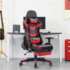 Gaming Chair with Footrest Ergonomic Racing Reclining Chair with Lumbar Support