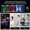 Gaming Keyboard And Mouse Set Rainbow RGB LED USB For PC Laptop Xbox One PS4 UK！
