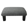 Fabric Bench Footstool Seat Pouf Pouffee Ottoman Stool Living Bedroom Foot Rest