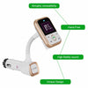 USB Car Bluetooth FM Transmitter Wireless Radio Adapter Charger w/ MP3 Player KT