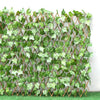 Artificial Hedge Ivy Leaf Expanding Fence Wall Trellis Garden Balcony Wall-Cover
