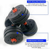 10KG-30KG Dumbbells Set Pair of Home Gym Barbell/Dumbells Body Building Weight