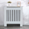 White Radiator Cover Grill Shelf Cabinet MDF Wood Modern Traditional Furniture