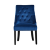 Windsor Tufted Studded Velvet Dining Accent Chair Victoria Door Knocker 1/2/4/6