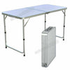 Portable Folding Desk Aluminum Trestle Table Pop-Up Garden Camping Party Picnic