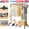 Clothes Rail Heavy Duty Metal Storage Garment Shelf Hanging Display Stand Rack