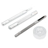 Metal 100Sets Snap Fasteners Poppers Press Stud Kit Buttons with Fixing Tools