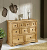 Corona 4+3+2 Drawer Merchant Chest of Drawers, Mexican Solid Pine, Rustic
