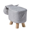 Large luxury animal footstool Ottoman cushion stool rest cushion seat sofa chair