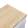 Modern Chest Of 2 Drawers Bedside Table Wooden Stand Nightstand Cabinet Bedroom