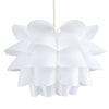 Modern White Geometric Style Funky Ceiling Pendant Light Shade Fitting Lights