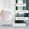 Long Shower Curtain Partition Waterproof Mildew Bathroom Curtain & Ring Hooks UK