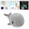 Animal Plush Toys LED Night Star Light Projector with Smooth Music for Babies