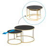 Nest of Tables Nested Tables Coffee Table Side End Table Nesting Living Room BN