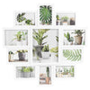 Large Multi Aperture Collage Picture Frame Holds 9/11/18 Photos 6x4 Wood Look