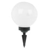 Large 20cm Jumbo Outdoor Garden White LED Ball Solar Light Lamp Giant Globe Post