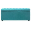 Velvet Ottoman Stool Chest Sturdy Book Toy Storage Box Window Seat Hallway Chair