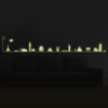 Wall Stickers Decoration Travel Around World Glow Dark Home Mural 280cm x 40cm