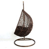Hanging Rattan Swing Patio Garden Chair Weave Egg w/ Cushion In Outdoor