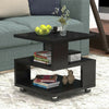 Bedside Table Living Room End Coffee Table Cabinet Nightstand Storage Shelves UK