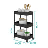 Narrow Slim Kitchen Storage Trolley Fruit Vegetable Gap Rack Basket Shelf Cart