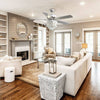 52" Remote Control Ceiling Fan with Light LED Chandelier Lamp Living Dining Room