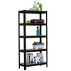 Neo Black 5 Tier Garage Shelving Racking Unit Storage Racks Steel Shelf