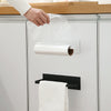 Under Cabinet Kitchen Roll Paper Holder Toilet Towel Towel Rack Self Adhesive