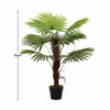 Artificial Palm Tree Potted Plant Indoor Outdoor Garden Home Office Green Plants