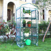 4 Tier Mini Greenhouse PVC Cover Garden Plants Flower Growing Covers Rollu