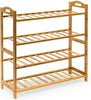 Bamboo Shoe Footwear Rack Stand Shelf Unit Organiser Wooden Storage Shelves