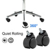 Cushioned Velvet Office Chair Computer Desk Chairs Swivel Lift Armless Chair New