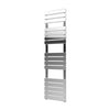Bathroom Towel Rail Radiator Designer Flat Panel Chrome Heated Warmer Rad