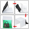 Portable Photo Studio Lighting Cube Tent Kit 60 X 60CM Light Box + 5 Backgrounds