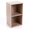 2 3 4 Tier Cube Wooden Bookcase Shelving Shelves Display Storage Unit Wood Shelf
