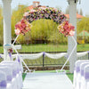 Wedding Walk Through Flower Arch / Ballon Archway Birthday Party Backdrop Stand