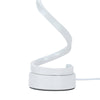 Modern LED Bedside Spiral Table Lamps Creative Design Curved Warm White Light UK